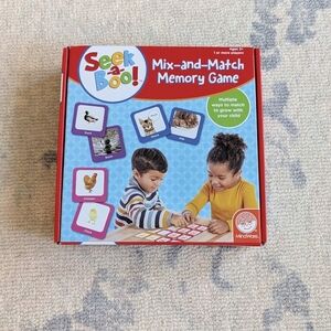 New Seek a Boo Mix and Match Memory Game